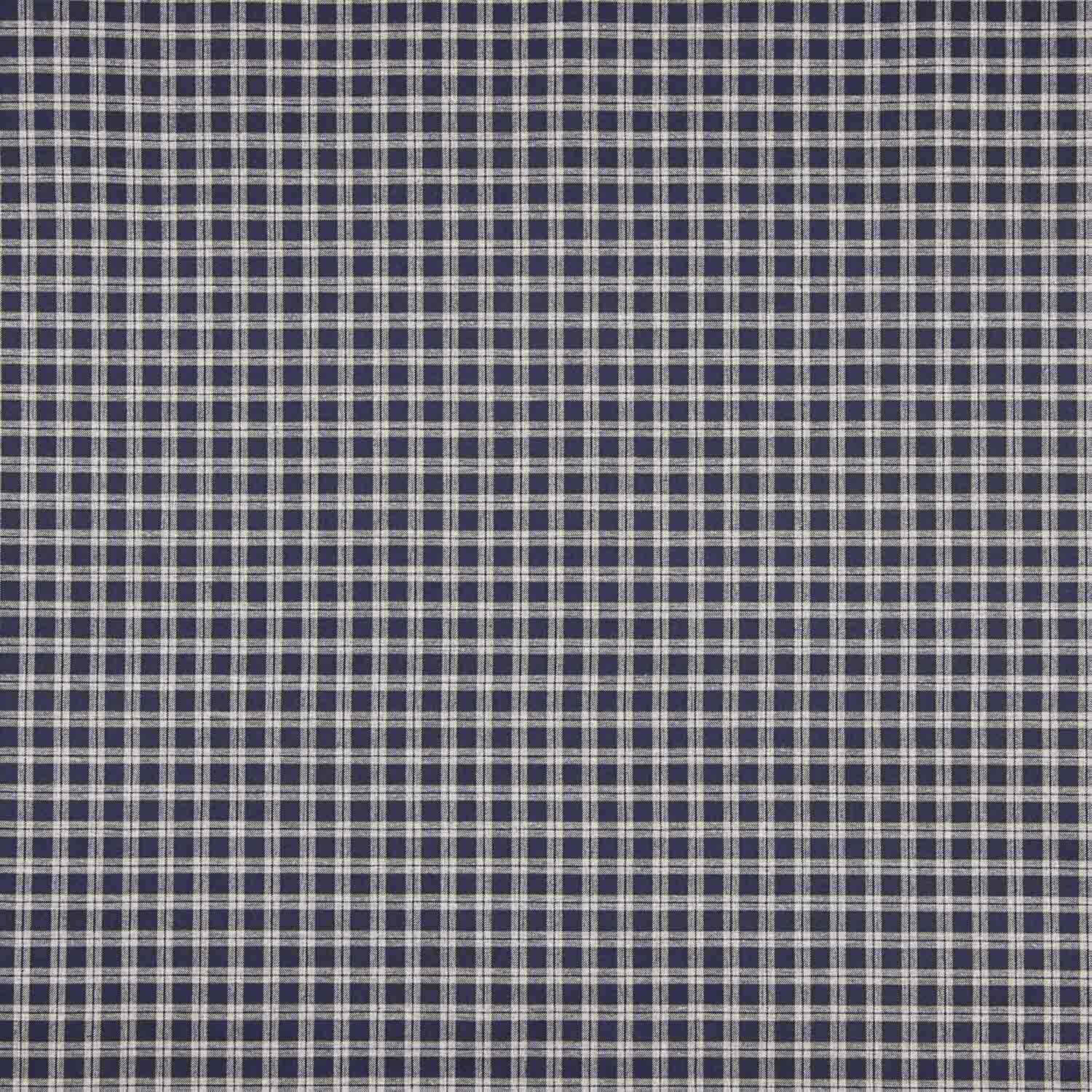 Viyela Carré Boston Bleu marine-Gris - Ribes y Casals