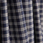 Viyela Carré Boston Bleu marine-Gris - Ribes y Casals