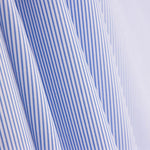 Camisería Algodón Mini Rayitas Azules - Ribes y Casals