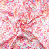 Satin de Soie Naturelle Savona Rose - Ribes y Casals