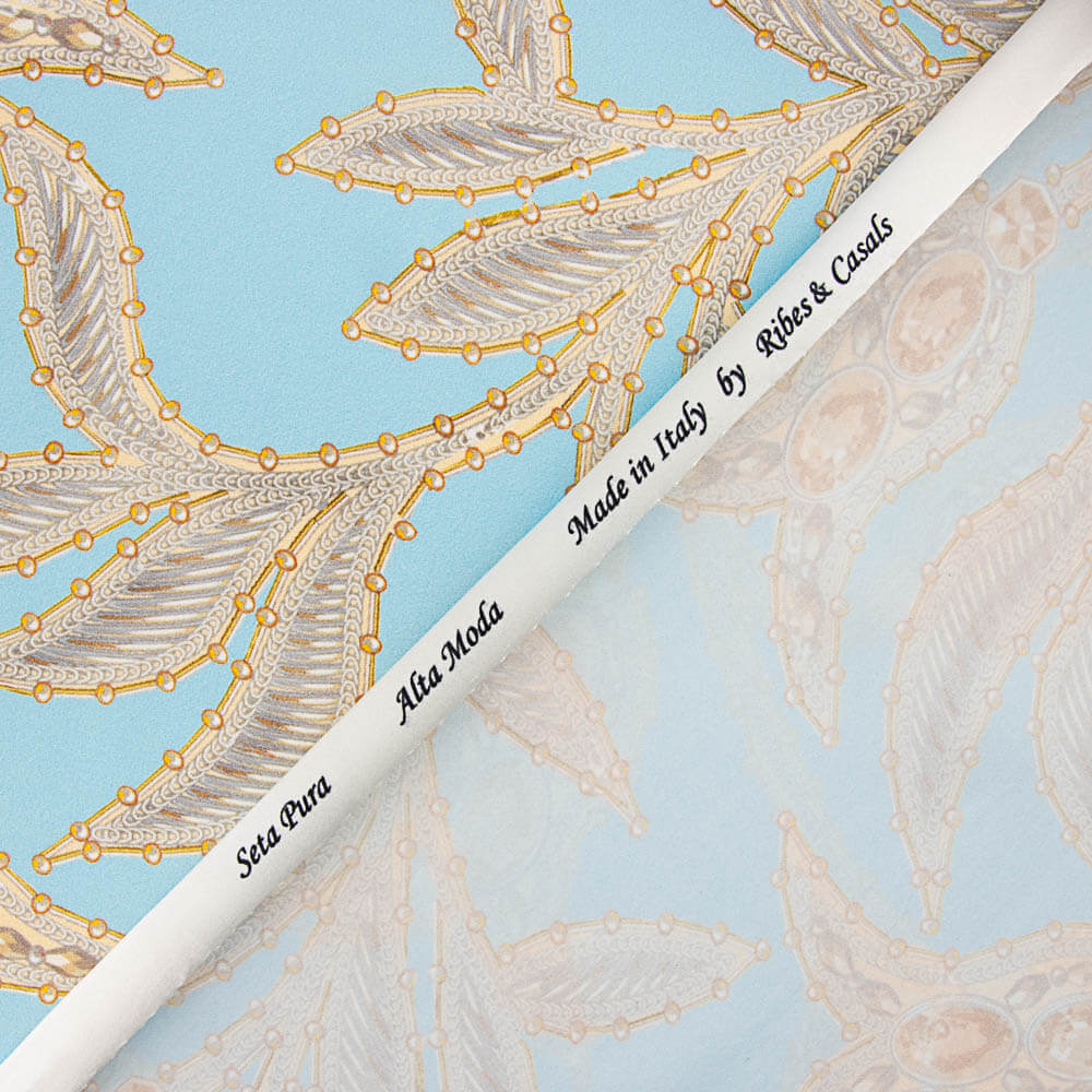 Satin de soie naturelle Nasmina - Ribes y Casals