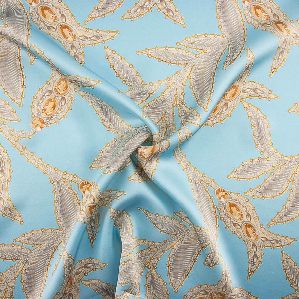 Satin de soie naturelle Nasmina - Ribes y Casals