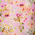 Satin de Soie Naturelle Crémone Magenta - Ribes y Casals