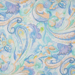 Mousseline de Soie Naturelle Savona Bleu Doux - Ribes y Casals