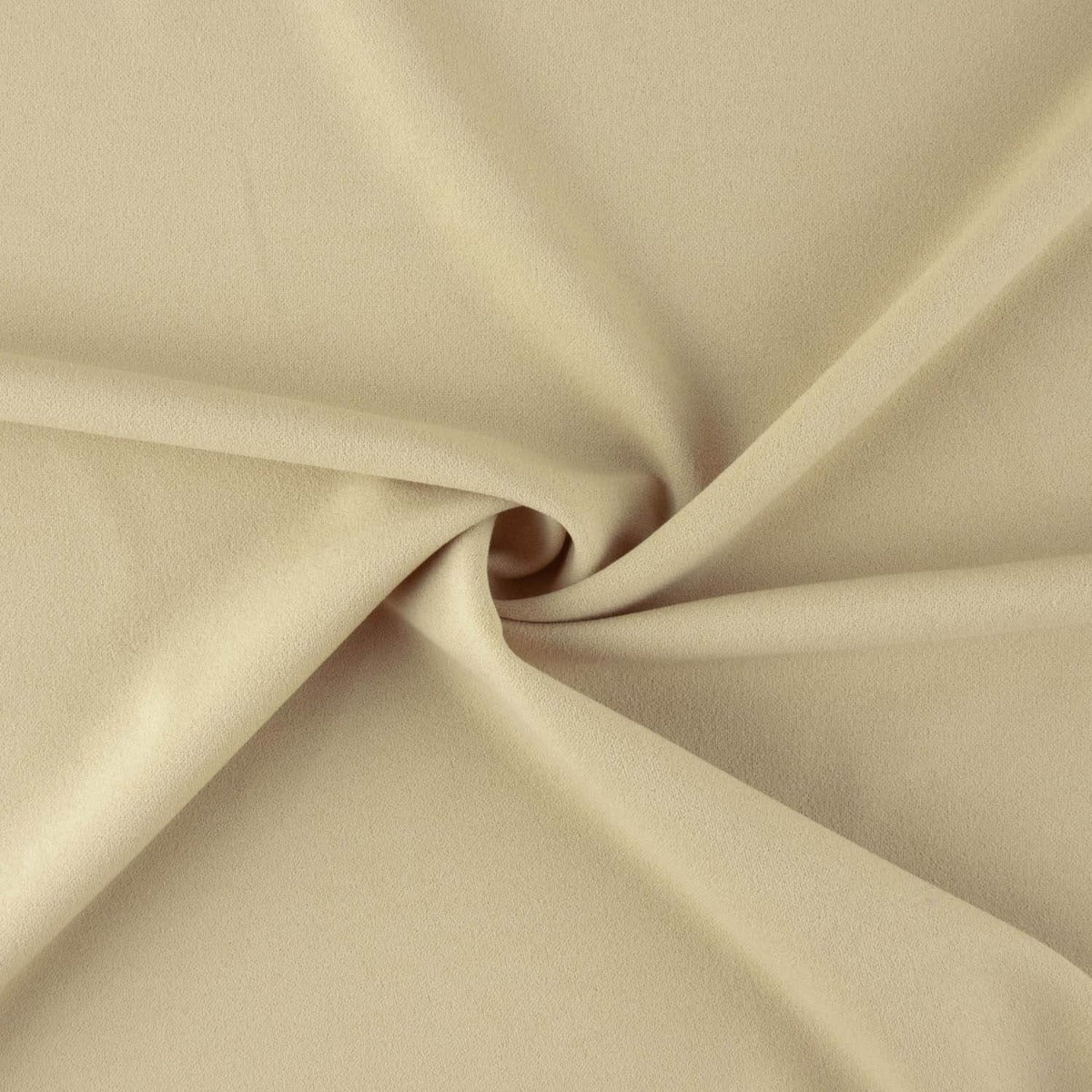 Tissu scuba crêpe beige - Ribes y Casals