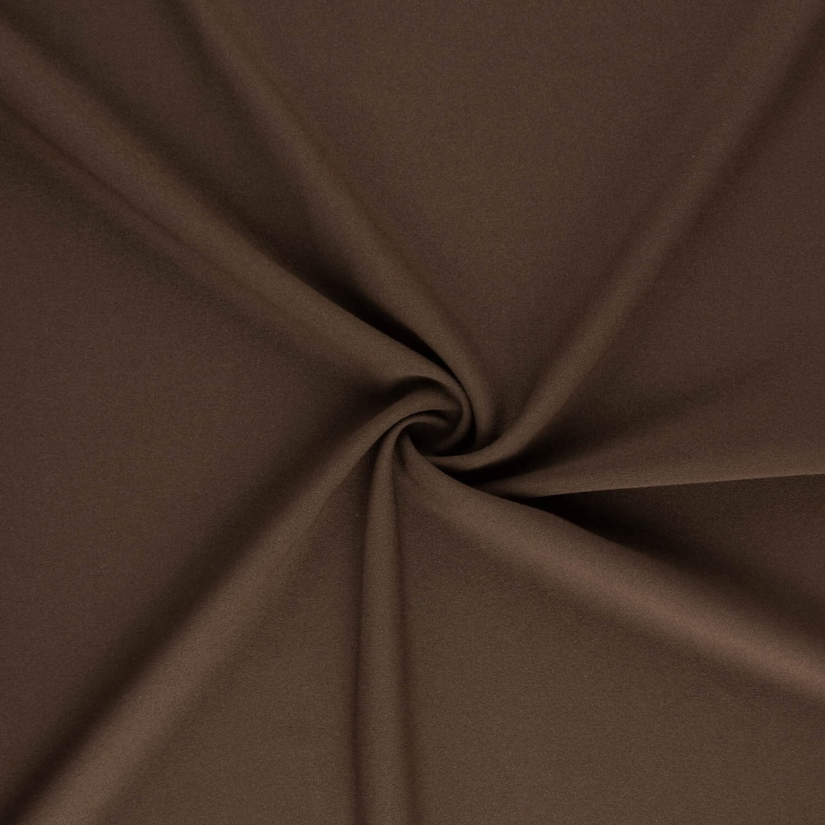 Tissu scuba crêpe marron - Ribes y Casals