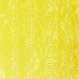 Velours Spandex Serpent Jaune - Ribes y Casals