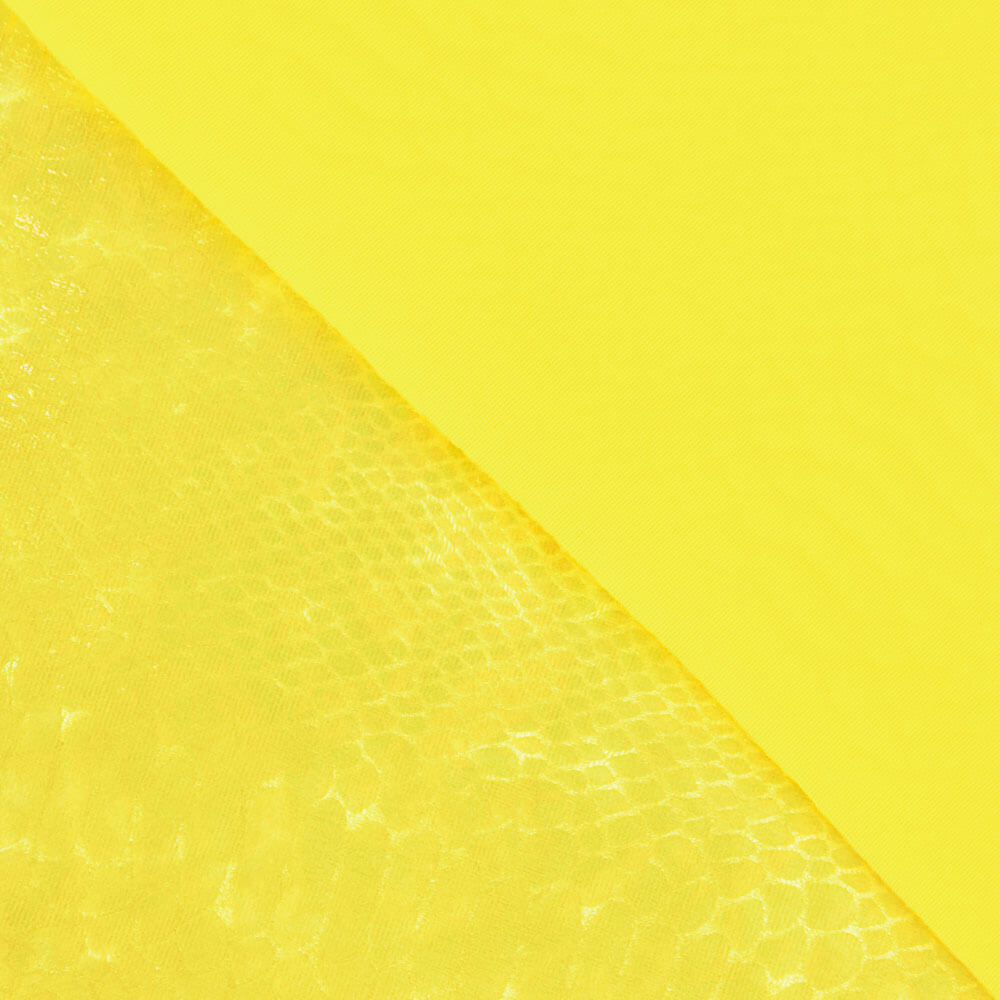 Velours Spandex Serpent Jaune - Ribes y Casals