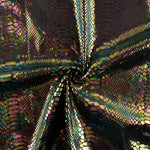 Velours Spandex Serpent Noir - Ribes y Casals