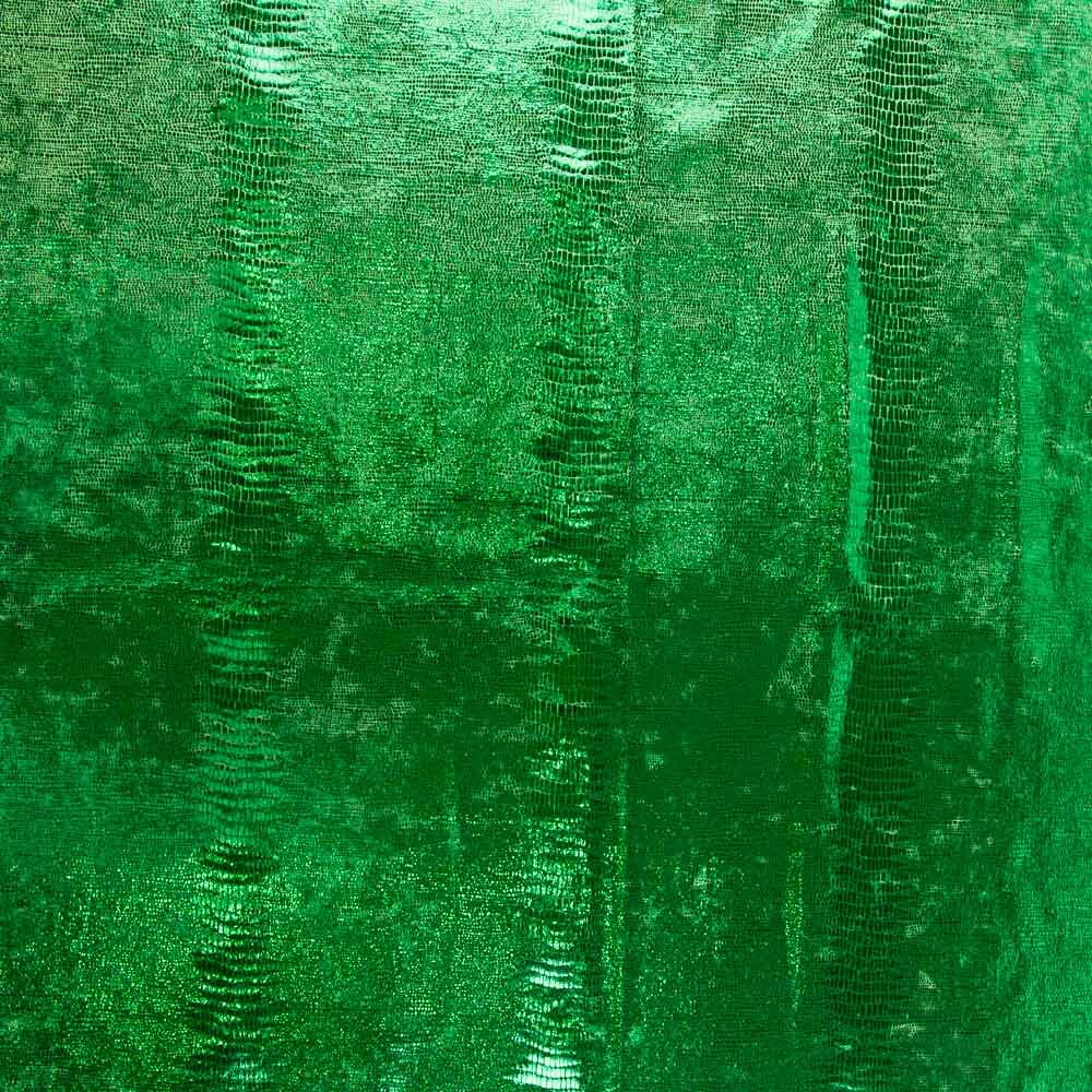 Velvet Spandex Lizard Vert - Ribes y Casals