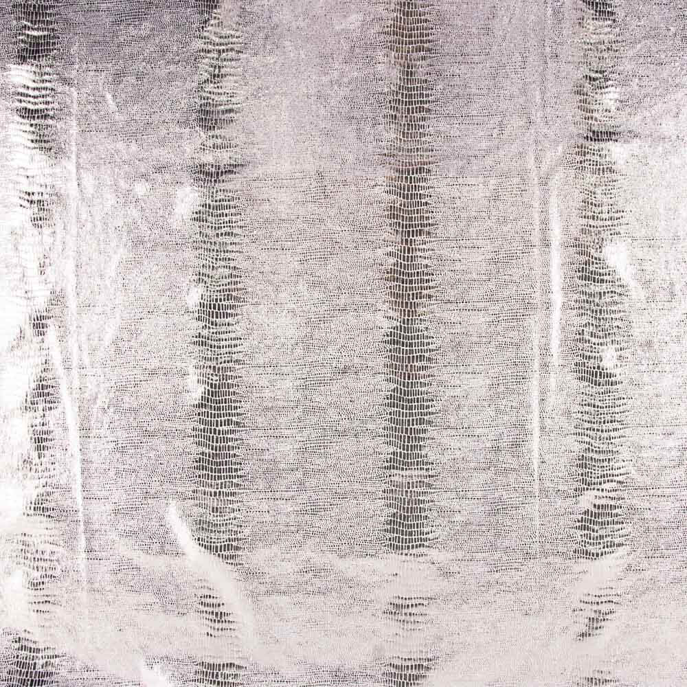 Velours Spandex Lizard Argent - Ribes y Casals