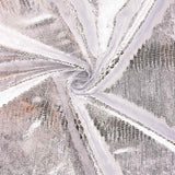 Velours Spandex Lizard Argent - Ribes y Casals