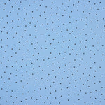 Crêpe Polyester Great Drape Mini Polka Dots Blue - Ribes y Casals