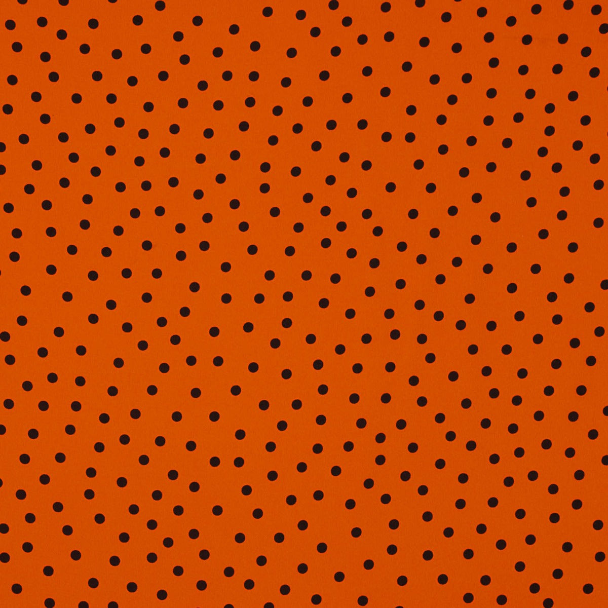 Polyester crêpé Great Drape Polka Dots 7mm Orange - Ribes y Casals