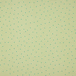 Polyester crêpé Grand drapé Mini pois vert - Ribes y Casals