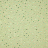 Polyester crêpé Grand drapé Mini pois vert - Ribes y Casals
