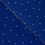 Crêpe Polyester Great Drape Mini Polka Dots Bluish - Ribes y Casals