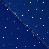 Crêpe Polyester Great Drape Mini Polka Dots Bluish - Ribes y Casals