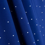 Crêpe Polyester Great Drape Mini Polka Dots Bluish - Ribes y Casals