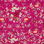 Crêpe Polyester Mantón imprimé Bougainvillea - Ribes y Casals