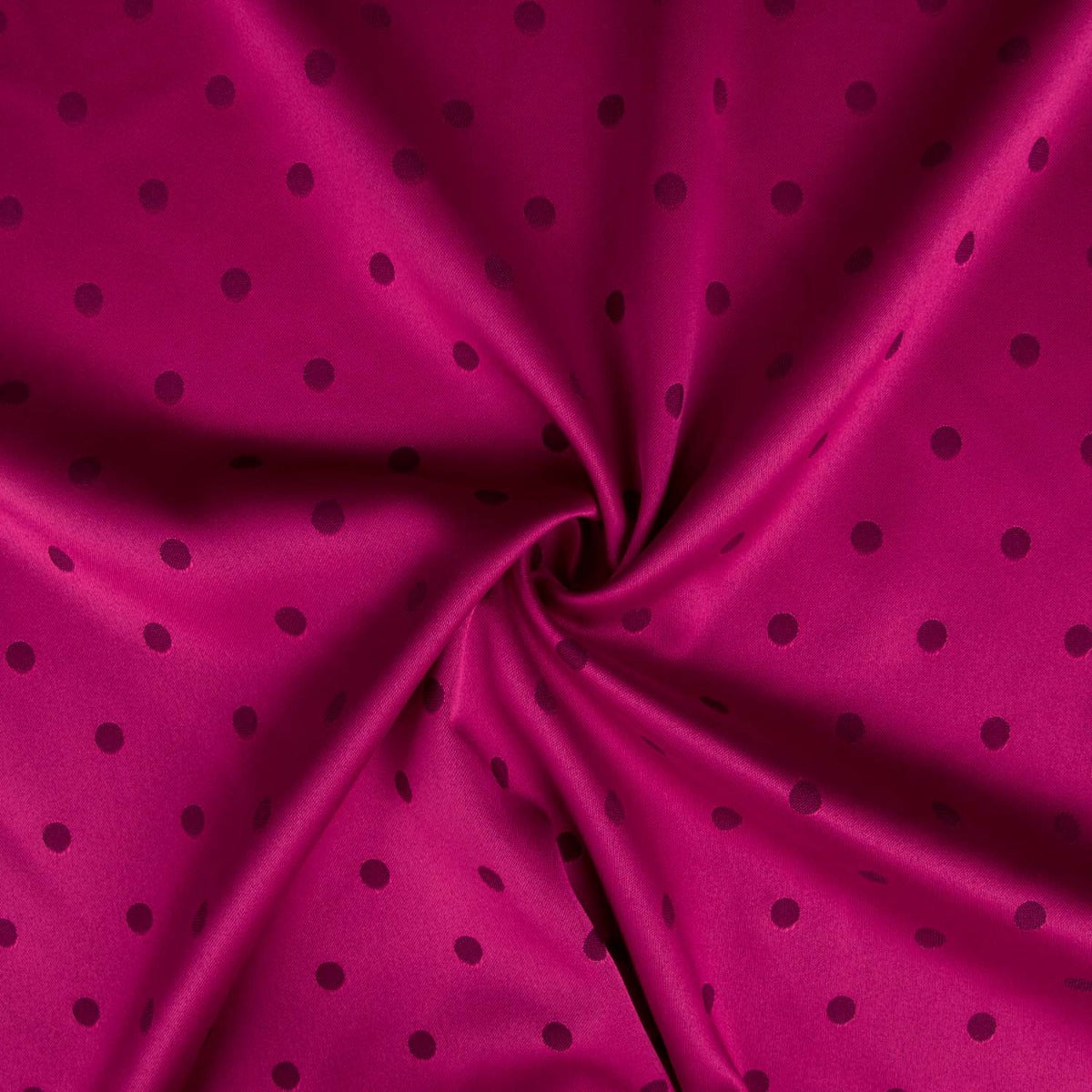 Jacquard bicolore à pois Fuchsia - Ribes y Casals