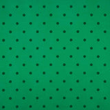 Jacquard bicolore à pois vert - Ribes y Casals