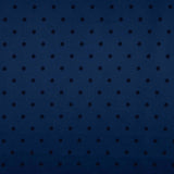 Jacquard bicolore à pois marine - Ribes y Casals