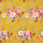 Popeline Flamenca imprimé floral Albero - Ribes y Casals