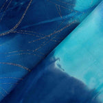 Tissu Lycra Tie-Dye avec Lurex Blue Shades - Ribes y Casals