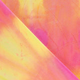 Retal Lycra Tie Dye Lurex Rosa Flúor 100x150 cms - Ribes y Casals