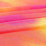 Retal Lycra Tie Dye Lurex Rosa Flúor 100x150 cms - Ribes y Casals