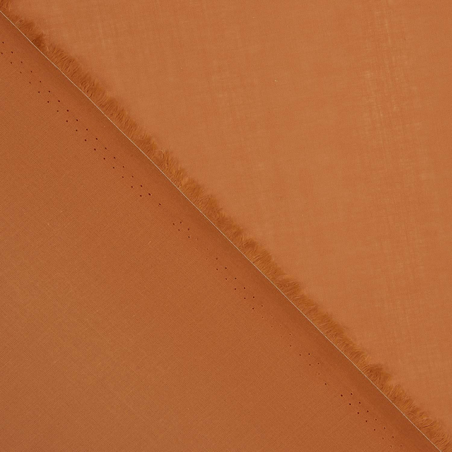 Voile de coton terracotta - Ribes y Casals