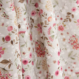 Coton viyella gris « Dream Flowers » - Ribes y Casals