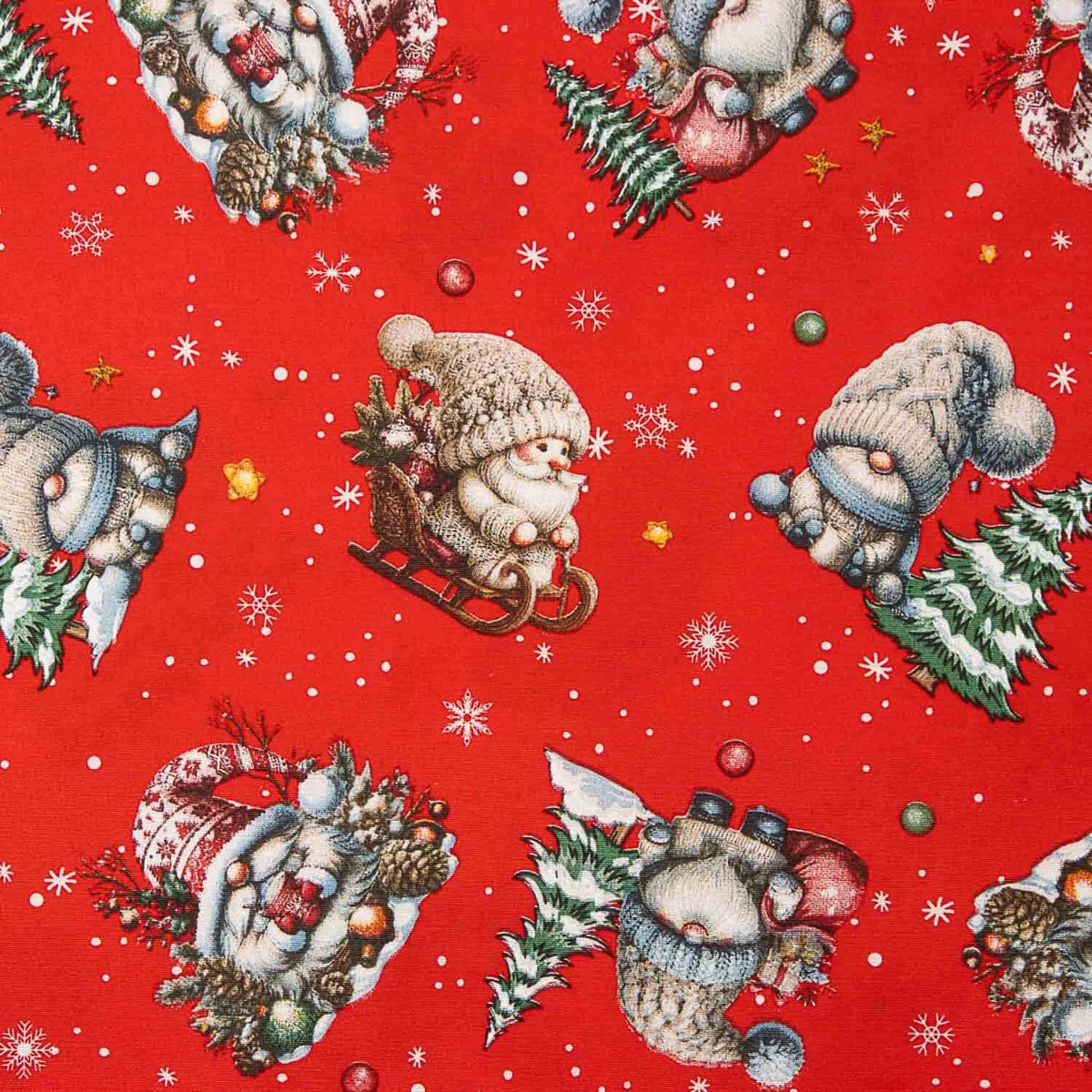 Loneta Navidad Gnomos del Ártico - Ribes y Casals