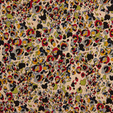 Jersey de viscose à imprimé animalier artistique multicolore - Ribes y Casals