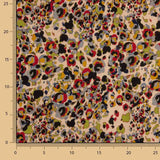 Jersey de viscose à imprimé animalier artistique multicolore - Ribes y Casals