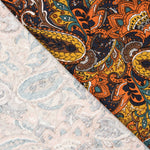 Maille en viscose imprimée Paisley multicolore - Ribes y Casals