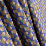 Percale Coton Rétro Bleu-Vert - Ribes y Casals