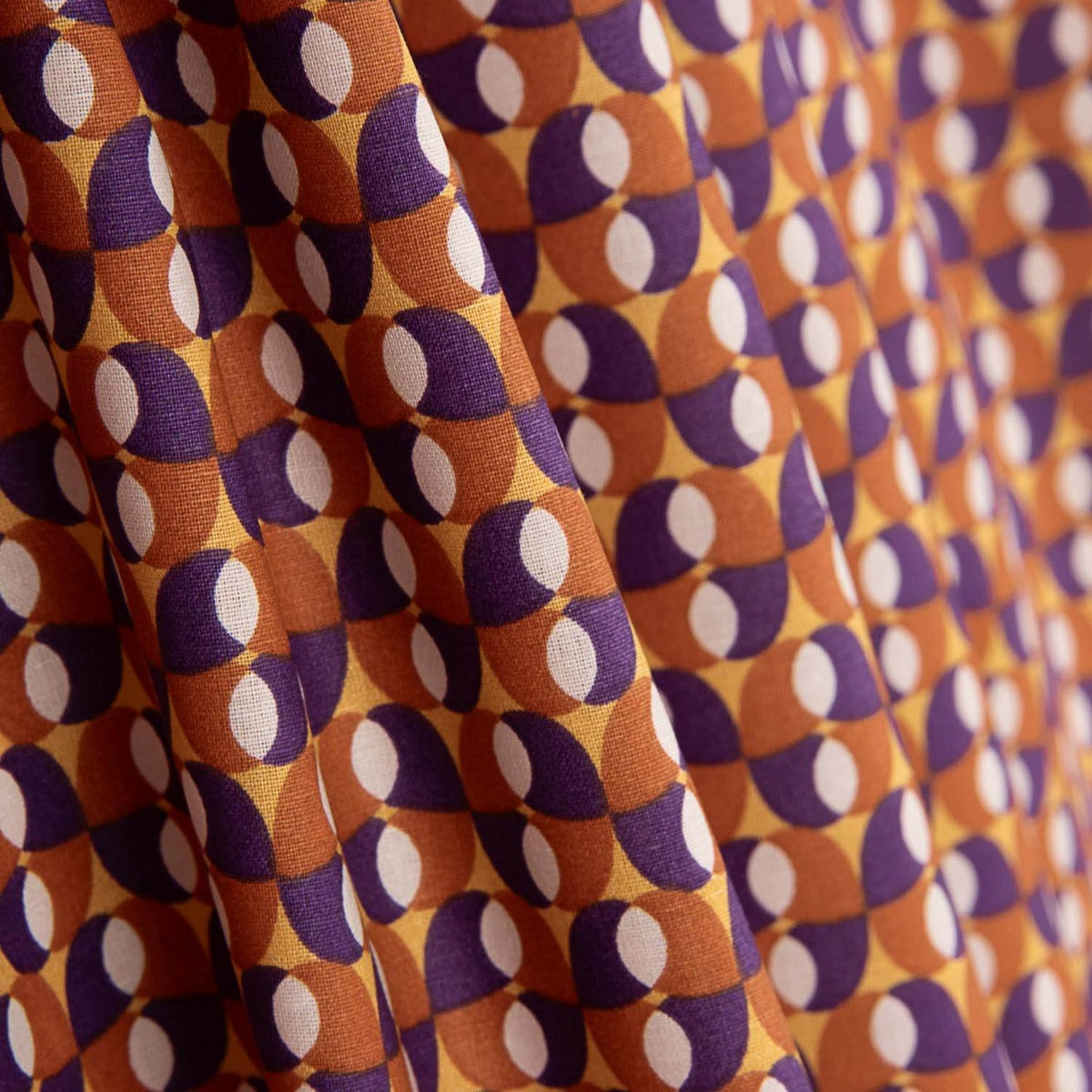 Percale Coton Rétro Caramel - Ribes y Casals