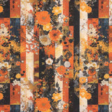 Popeline de coton imprimé floral japonais - Ribes y Casals