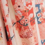 Popeline de coton imprimée Sakura - Ribes y Casals