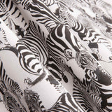 Popeline de coton imprimée zèbres - Ribes y Casals