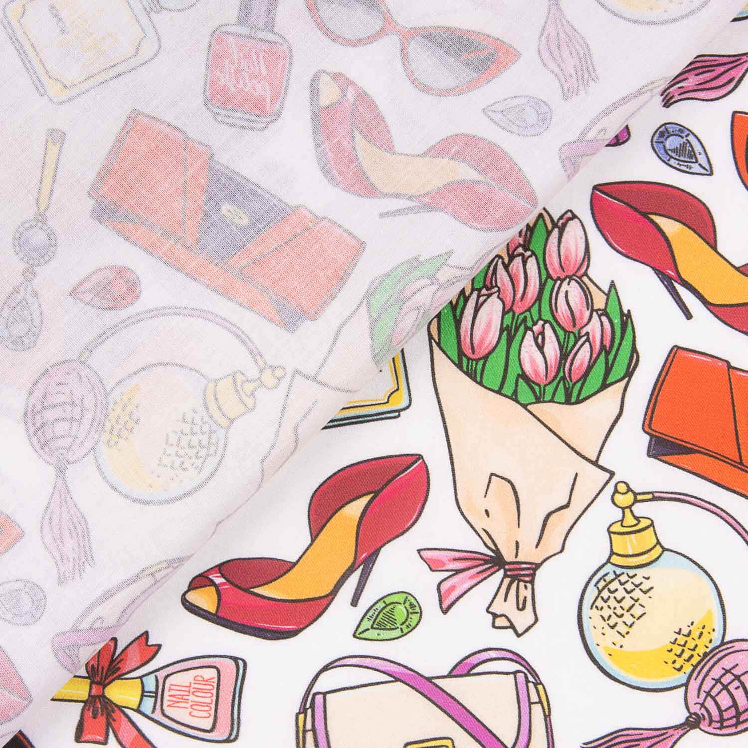 Popeline de coton imprimée Accessoires Mode - Ribes y Casals