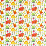 Popeline de Coton Imprimée Dinosaures Enfant - Ribes y Casals