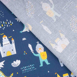 Popeline Coton Chevaliers et Dragons - Ribes y Casals