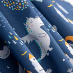 Popeline Coton Chevaliers et Dragons - Ribes y Casals