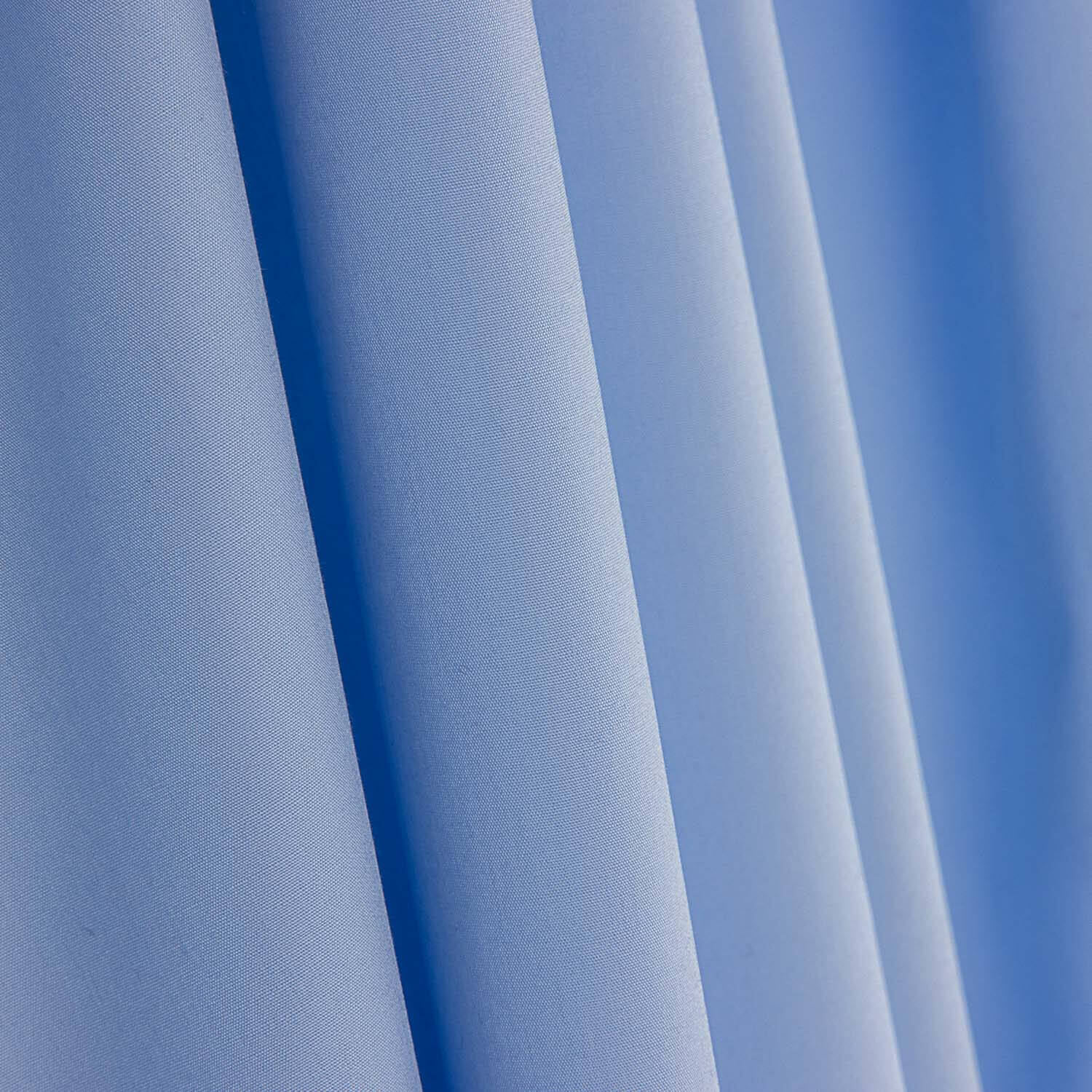 Popeline fine chemise bleu ciel - Ribes y Casals