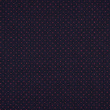 Popeline fine chemise marine à pois rouges - Ribes y Casals