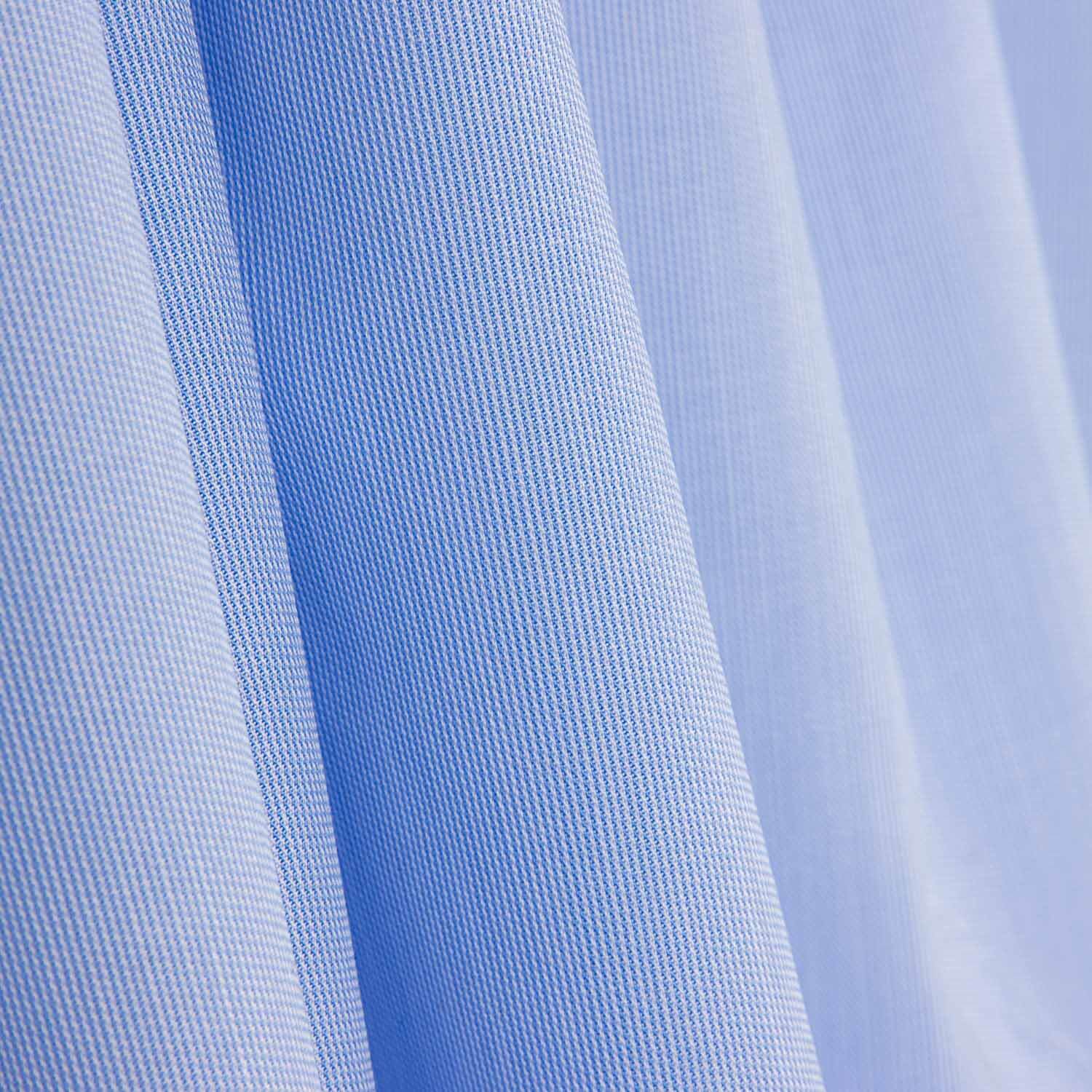 Popeline fine chemise bleu blanc micro - Ribes y Casals