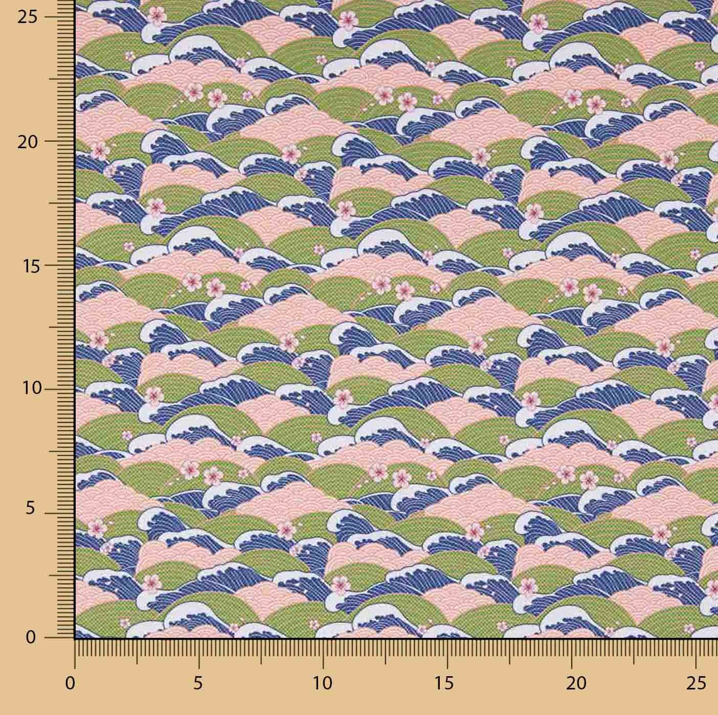 Tissu enduit hydrofuge Hawaï - Ribes y Casals